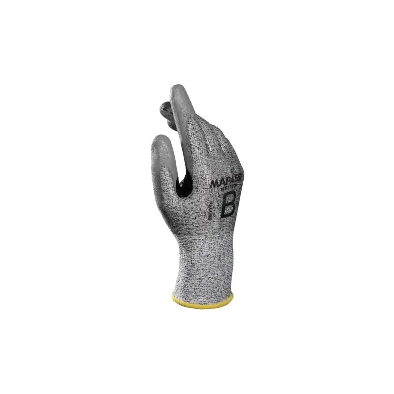 Mapa KRYTECH 557 Grey High Performance Polyethylene Cut Resistant Work Gloves Size 8 Polyurethane Coating 557