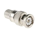 Telegartner BNC Series Coaxial Connector Cable Male BNC 50 Ω Straight Body Crimp J01000A0059