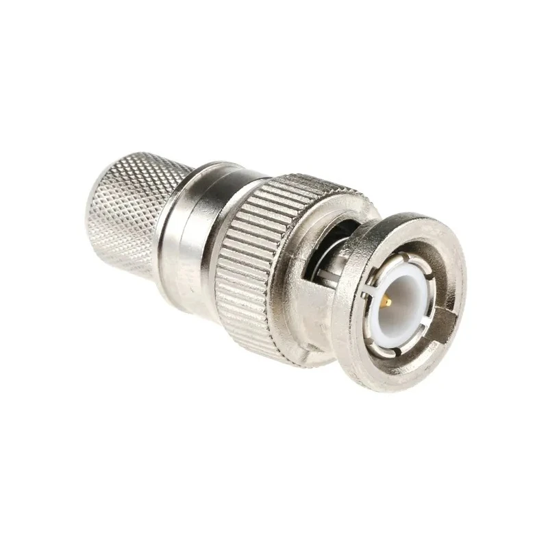 Telegartner BNC Series Coaxial Connector Cable Male BNC 50 Ω Straight Body Crimp J01000A0059