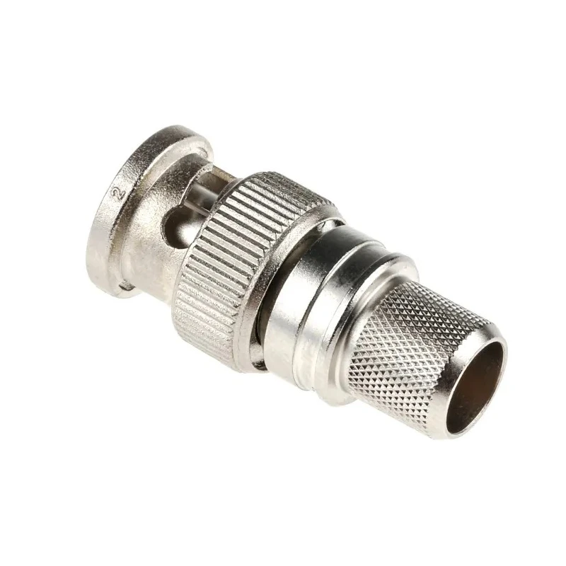 Telegartner BNC Series Coaxial Connector Cable Male BNC 50 Ω Straight Body Crimp J01000A0059