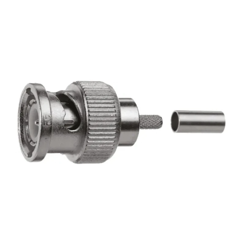Telegartner BNC Series Coaxial Connector Cable Male BNC, 75 Ω, Straight Body Crimp J01002A0010