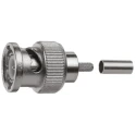 Telegartner BNC Series Coaxial Connector Cable Male BNC, 75 Ω, Straight Body Crimp J01002A0010