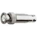 Telegartner RF Attenuator Straight 3 dB BNC Plug to BNC Socket 50Ω 4–6 GHz J01006A0022