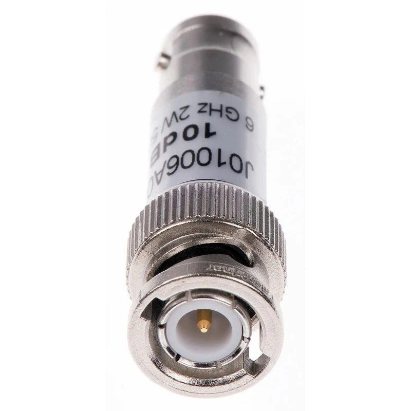 Telegartner RF Attenuator Straight 10 dB BNC Plug to BNC Socket 75Ω 4-6 GHz J01006A0024