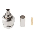 Telegartner TNC Series Coaxial Connector Cable Male TNC, 50 Ω, Straight Body Crimp J01010R0005