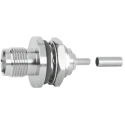 Telegartner TNC Series Coaxial Connector Panel Mount Female 50 Ω Straight Body Solder J01011A0058