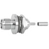 Telegartner TNC Series Coaxial Connector Panel Mount Female 50 Ω Straight Body Solder J01011A0058