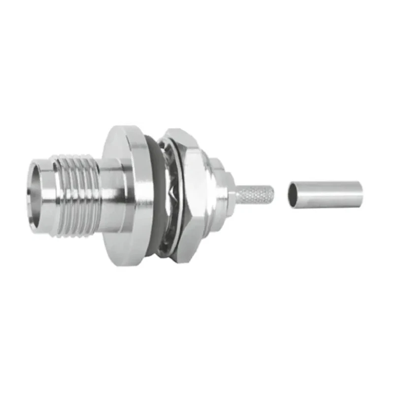 Telegartner TNC Series Coaxial Connector Panel Mount Female, 50 Ω, Straight Body, Solder Termination J01011A0058
