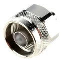 Telegartner N Series Coaxial Connector Cable Male N Connector 50 Ω 11GHz Straight Body Solder J01020A0109