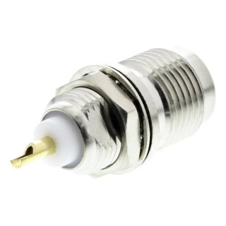 Telegartner TNC Series Coaxial Connector Panel Mount Female TNC, 50 Ω, Straight Body Solder J01011H2615
