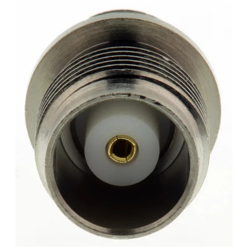 Telegartner TNC Series Coaxial Connector Panel Mount Female TNC, 50 Ω, Straight Body Solder J01011H2615