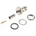 Telegartner TNC Series Coaxial Connector Panel Mount Female TNC, 50 Ω, Straight Body Crimp J01011R0000