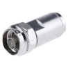 Telegartner N Series Coaxial Connector Cable Male N Connector, 50 Ω, Straight Body Clamp J01020A0156
