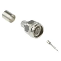 Telegartner N Series Coaxial Connector Cable Male, 50 Ω Impedance, Straight Body Crimp J01020A0127