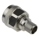Telegartner N Series Coaxial Connector Cable Male, 50 Ω Impedance, Straight Body Crimp J01020A0127