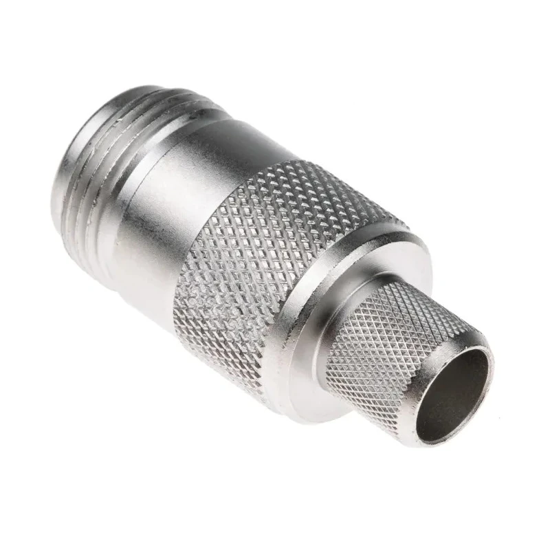 Telegartner N Series Coaxial Connector Cable Female N Connector 50 Ω Straight Body Crimp J01021A0145