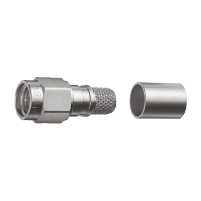 Telegartner SMA Series Coaxial Connector Cable Male SMA, 50 Ω, Straight Body Crimp J01150R0051