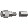 Telegartner SMA Series Coaxial Connector Cable Male SMA, 50 Ω, Straight Body Crimp J01150R0051