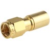 Telegartner SMA Series 50 Ω Coaxial Connector Cable Male SMA Straight Body Crimp J01150A0611