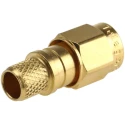 Telegartner SMA Series 50 Ω Coaxial Connector Cable Male SMA Straight Body Crimp J01150A0611