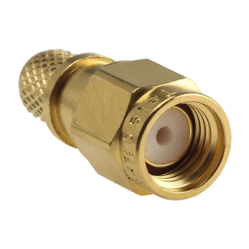 Telegartner SMA Series 50 Ω Coaxial Connector Cable Male SMA Straight Body Crimp J01150A0611