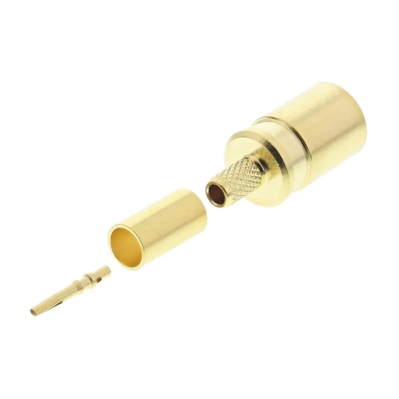 Telegartner SMB Series Coaxial Connector Cable Female SMB 50 Ω Straight Body Crimp J01161A0691