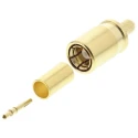 Telegartner SMB Series Coaxial Connector Cable Female SMB 50 Ω Straight Body Crimp J01161A0691