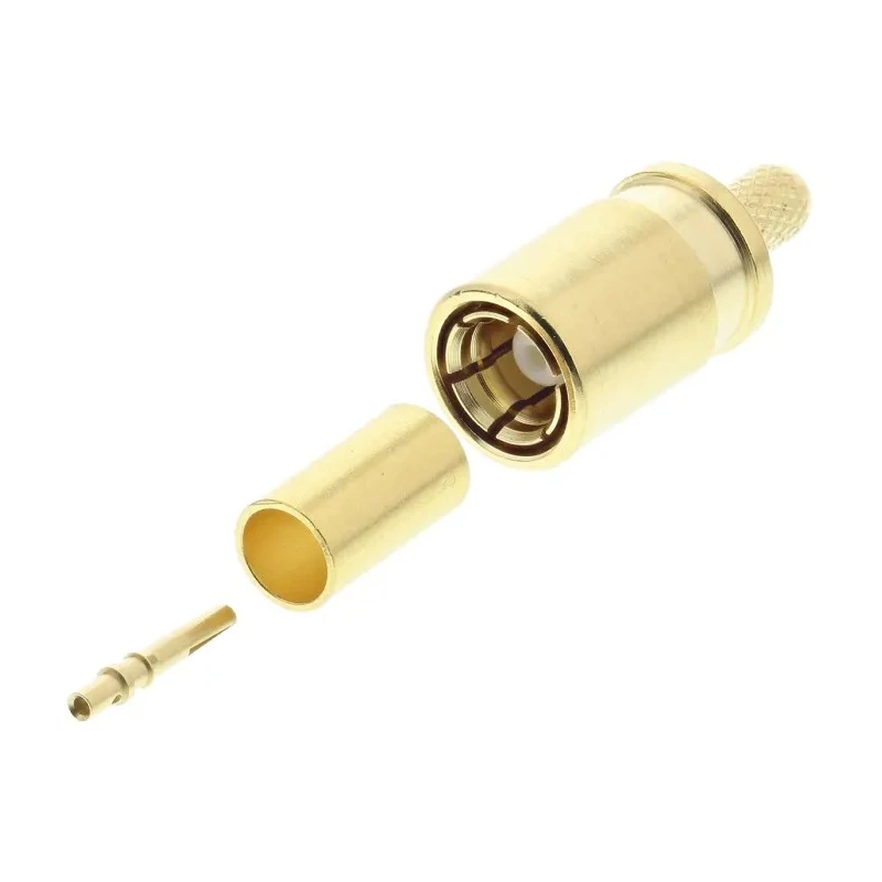 Telegartner SMB Series Coaxial Connector Cable Female SMB 50 Ω Straight Body Crimp J01161A0691