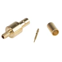 Telegartner SMB Series Coaxial Connector Cable Male SMB 50 Ω Straight Body Crimp J01160A0401