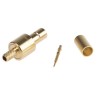 Telegartner SMB Series Coaxial Connector Cable Male SMB 50 Ω Straight Body Crimp J01160A0401