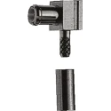 Telegartner MCX Series Coaxial Connector Cable Male MCX, 50 Ω, Right Angle Body Crimp J01270A0201