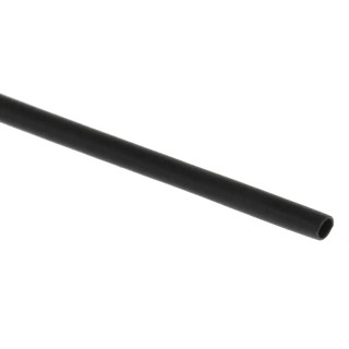 RS PRO Heat Shrink Tubing Black 1.5 mm Sleeve Diameter x 200 mm Length 3:1 Shrink Ratio 308-30151 HIS-3-BAG-1.5/0.5-PO-X-BK
