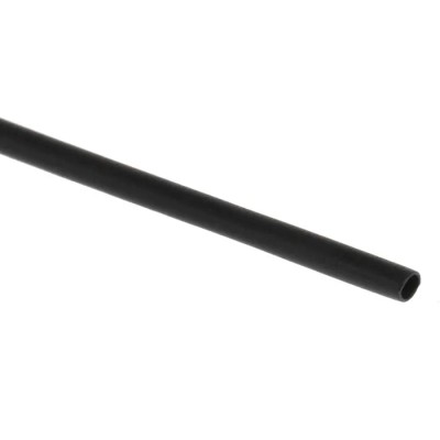 RS PRO Heat Shrink Tubing Black 1.5 mm Sleeve Diameter x 200 mm Length 3:1 Shrink Ratio 308-30151 HIS-3-BAG-1.5/0.5-PO-X-BK