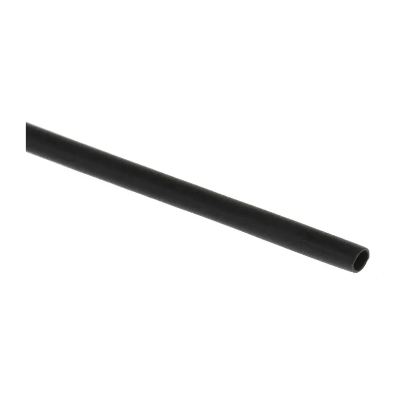 RS PRO Heat Shrink Tubing Black 1.5 mm Sleeve Diameter x 200 mm Length 3:1 Shrink Ratio 308-30151 HIS-3-BAG-1.5/0.5-PO-X-BK