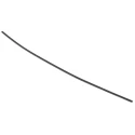 RS PRO Heat Shrink Tubing Black 1.5 mm Sleeve Diameter x 200 mm Length 3:1 Shrink Ratio 308-30151 HIS-3-BAG-1.5/0.5-PO-X-BK