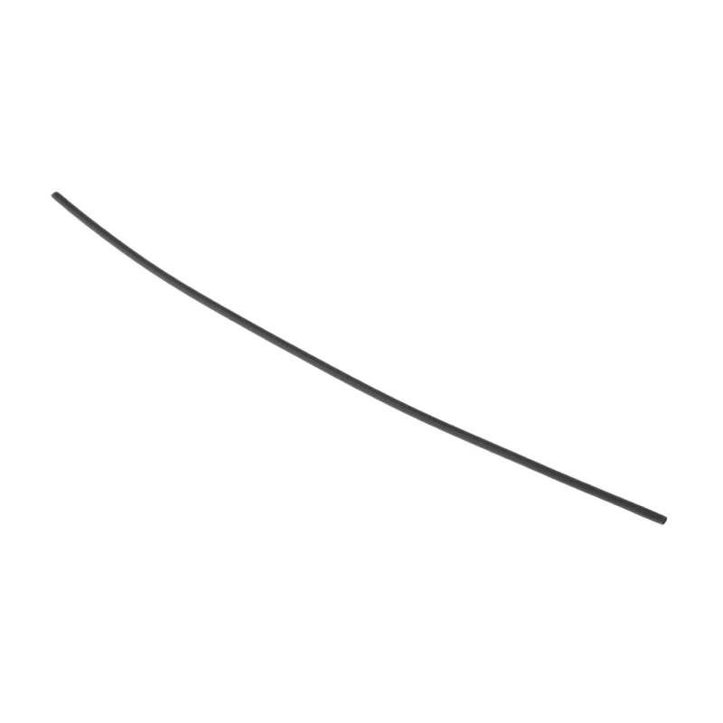 RS PRO Heat Shrink Tubing Black 1.5 mm Sleeve Diameter x 200 mm Length 3:1 Shrink Ratio 308-30151 HIS-3-BAG-1.5/0.5-PO-X-BK