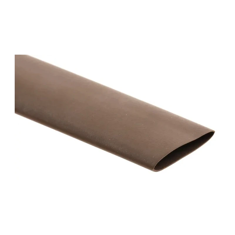 HellermannTyton Heat Shrink Tubing Brown 12.7 mm Sleeve Diameter x 200 mm Length 3:1 Ratio 308-31214 HIS-3-BAG-12/4-PO-X-BN