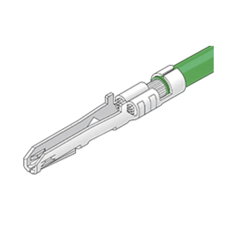 Molex Nano-Fit Series Female Crimp Terminal 6A Current Tin Plated Copper Contact 26 AWG Min, 24 AWG Max 105300-1100