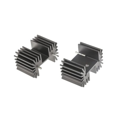 AAVID THERMALLOY Heatsink for Discrete Semiconductor Packages 25.4 mm x 41.91 mm x 25.4 mm Black Anodised 5.6°C/W 6396BG