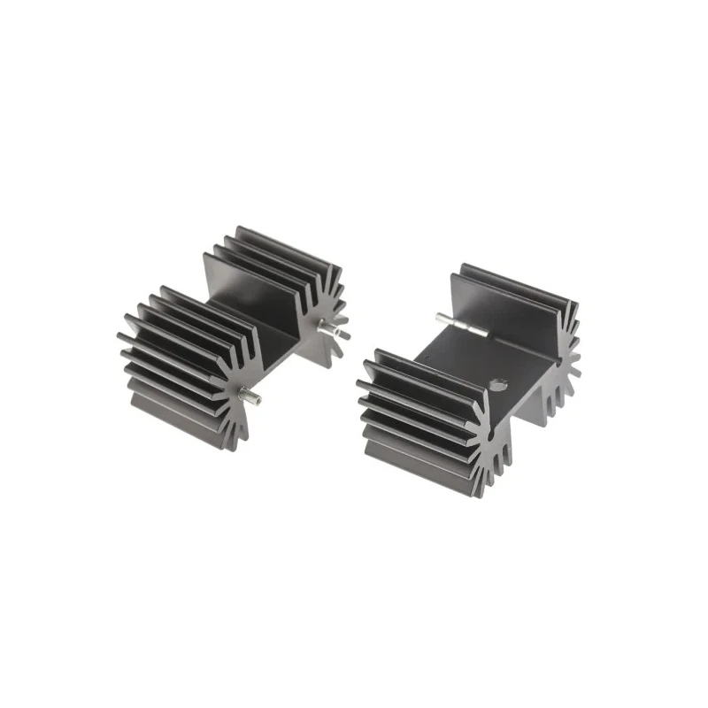 AAVID THERMALLOY Heatsink for Discrete Semiconductor Packages 25.4 mm x 41.91 mm x 25.4 mm Black Anodised 5.6°C/W 6396BG