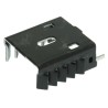 AAVID THERMALLOY Heatsink TO-220 Package Black Anodised Aluminium 13°C/W Thermal Resistance 31.2 mm x 12.5 mm x 30.4 5900PBG