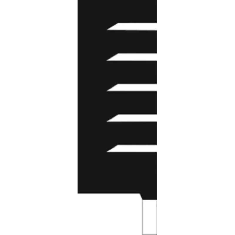 AAVID THERMALLOY Heatsink TO-220 Package Black Anodised Aluminium 13°C/W Thermal Resistance 31.2 mm x 12.5 mm x 30.4 5900PBG