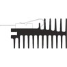 AAVID THERMALLOY Heatsink for Power Semiconductors Black Anodised 50 mm x 150 mm x 27 mm 2.46°C/W THE MAX CLIP 0S506/150/B