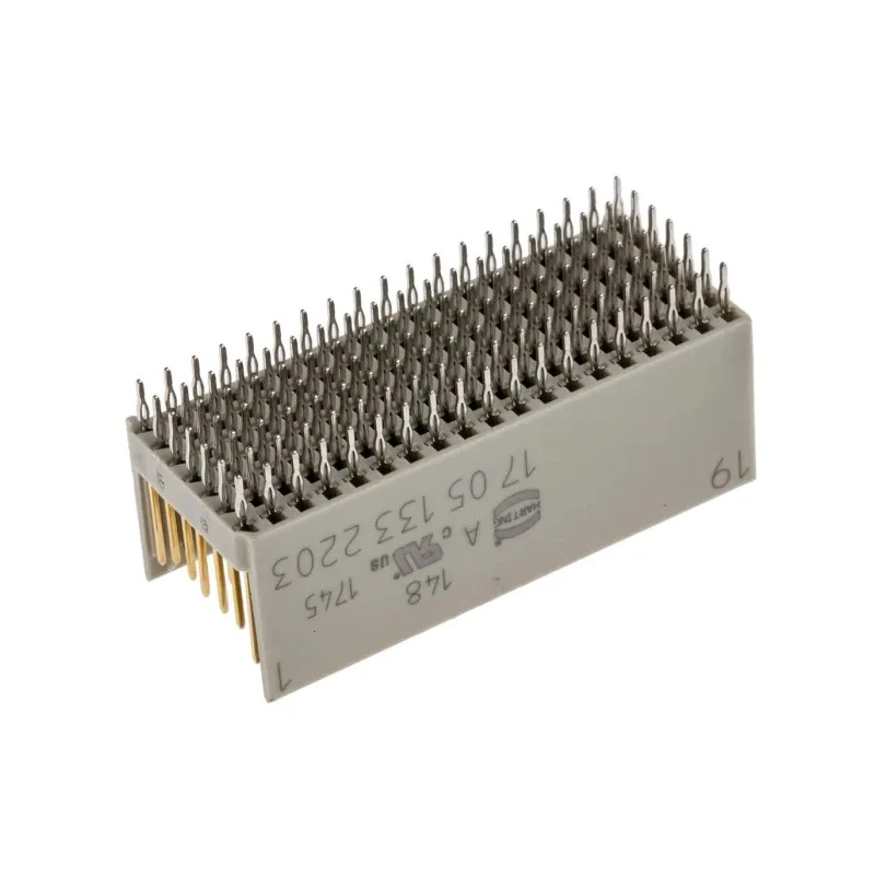 HARTING har-bus HM 2 mm Pitch Straight Male 7 Row 133 Way Backplane Connector 17051332203