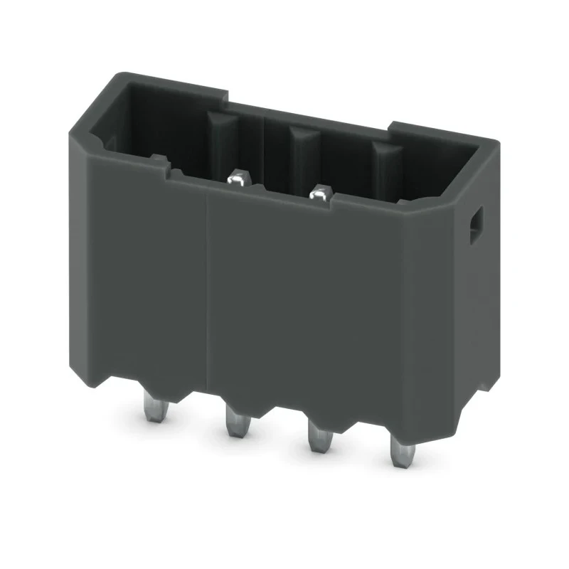 Phoenix Contact COMBICON Compact Series Pluggable Terminal Block, 4-Contact, 2.5 mm Pitch, 1 Row, 160V, 6A Current 1778573