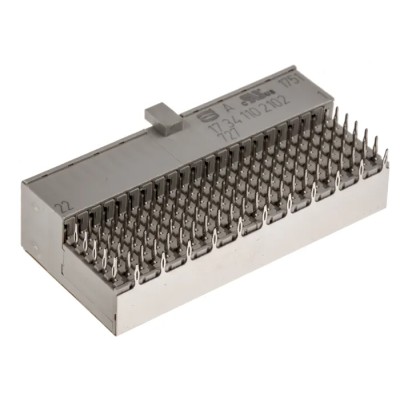 HARTING Backplane Connector har-bus HM 2 mm Pitch AB22, Right Angle Female, 7 Row, 110 Way AB22
