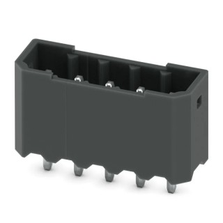 Phoenix Contact COMBICON PTSM Series Pluggable Terminal Block, 5-Contact, 2.5 mm Pitch, 1 Row, 6A, 160V, Black 1778586