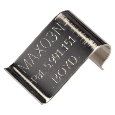 AAVID THERMALLOY Heatsink Clip MAX03G, Special Spring Steel, Nickel-Plated, High Elasticity MAX03G