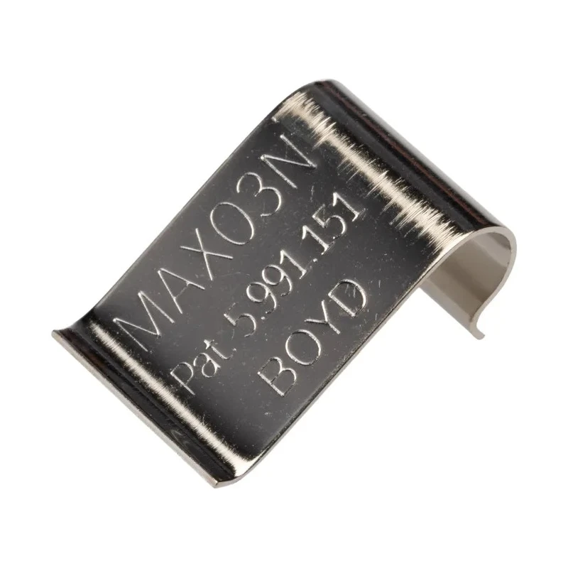 AAVID THERMALLOY Heatsink Clip MAX03G, Special Spring Steel, Nickel-Plated, High Elasticity MAX03G