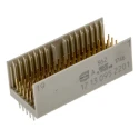 HARTING Hard Metric Backplane Connector, Straight Male, 7 Row, 95 Way, 750V AC, 1A Current, Fibreglass 17130952201